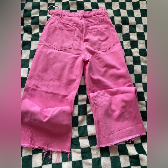 Zara pink jeans with heart ring valentines collection - Picture 10 of 12